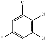 1-フルオロ-3,4,5-トリクロロベンゼン 化学構造式