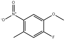 2-Fluoro-4-methyl-5-nitroanisole Structure