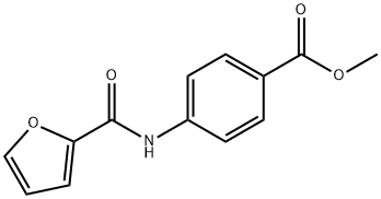 methyl 4-(furan-2-carboxamido)benzoate,313375-40-5,结构式