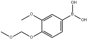 3-Methoxy-4-(methoxymethoxy)phenylboronic acid Struktur