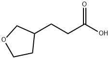 tetrahydro-3-Furanpropanoic acid Struktur