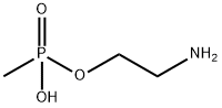 2-Aminoethyl methylphosphonate trifluoroacetate salt Structure