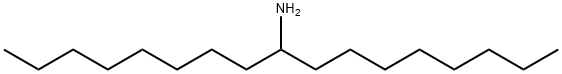 Heptadecan-9-amine Structure