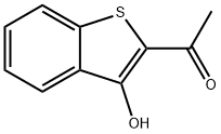 1-(3-羟基苯并[B]噻吩-2-基)乙烷-1-酮 结构式