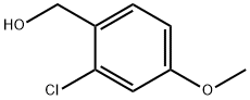 (2-Chloro-4-methoxy-phenyl)-methanol Struktur