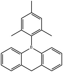 9-(2,4,6-TRIMETHYL-PHENYL)-9,10-DIHYDRO-9-BORA-ANTHRACENE Struktur