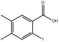 2-Iodo-4,5-dimethylbenzoic acid Structure