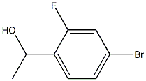1-(4-bromo-2-fluorophenyl)ethanol Structure
