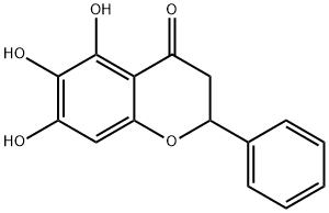 二氢黄芩素, 35683-17-1, 结构式