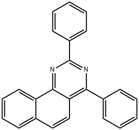 2,4-DIPHENYLBENZO(H)QUINAZOLINE, 36547-38-3, 结构式