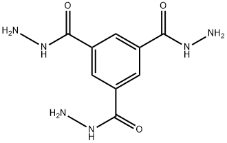 ベンゼン-1,3,5-トリカルボヒドラジド 化学構造式