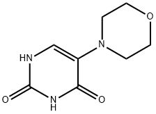 5-吗啉嘧啶-2,4(1H,3H)-二酮 结构式