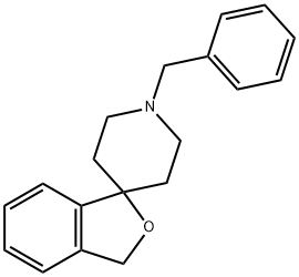 Spiro[isobenzofuran-1(3H),4'-piperidine], 1'-(phenylmethyl)- Struktur