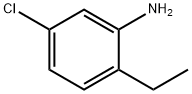 5-クロロ-2-エチルアニリン 化学構造式