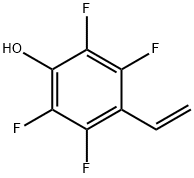 4-Hydroxy-2,3,5,6-tetrafluorostyrene Structure