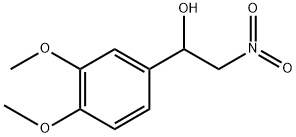 3,4-DIMETHOXY-ALPHA-(NITROMETHYL)BENZYL ALCOHOL, 39220-86-5, 结构式