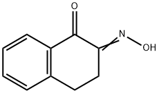 (2E)-2-hydroxyimino-3,4-dihydronaphthalen-1-one Struktur