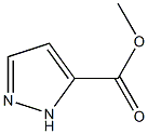 Methyl 1H-pyrazole-5-carboxylate Structure