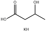 3-羟基丁酸钾,39650-04-9,结构式