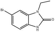 6-bromo-1-ethyl-2,3-dihydro-1H-1,3-benzodiazol-2-one Struktur