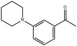 1-(3-(Piperidin-1-yl)phenyl)ethanone Struktur