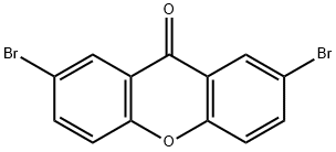 2,7-dibromo-9H-xanthen-9-one Struktur