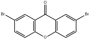 2,7-dibromo-9H-xanthen-9-one Structure