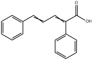 2-(CINNAMYLIDENE)-2-PHENYLACETIC ACID, 40136-21-8, 结构式