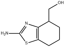 (2-氨基-4,5,6,7-四氢苯并[D]噻唑-4-基)甲醇,405071-50-3,结构式