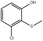 3-Chloro-2-(methylsulfanyl)phenol Structure