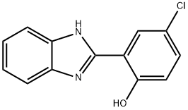 2-(1H-benzo[d]imidazol-2-yl)-4-chlorophenol Structure