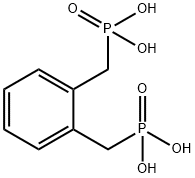 o-Xylylenediphosphonic Acid Struktur