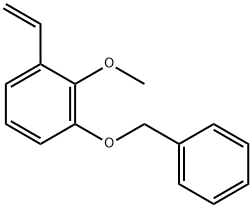 1-(Benzyloxy)-2-methoxy-3-vinylbenzene Struktur