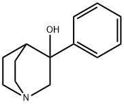 3-Phenyl-1-aza-bicyclo[2.2.2]octan-3-ol Struktur