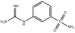 3-guanidinobenzenesulfonamide Struktur