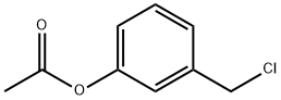 3-(Chloromethyl)phenyl acetate Struktur