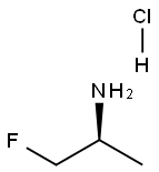 (S)-1-氟-2-丙胺盐酸盐, 458560-63-9, 结构式