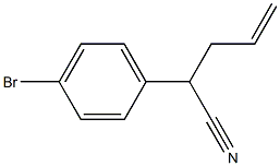 2-(4-bromophenyl)pent-4-enenitrile 结构式
