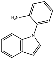 2-(1H-インドール-1-イル)アニリン 化学構造式