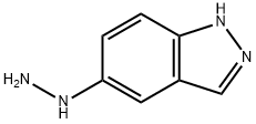 5-肼基吲唑, 474123-25-6, 结构式