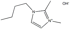 1-Butyl-2,3-dimethylimidazolium hydroxide Structure
