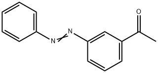 3'-(PHENYLAZO)ACETOPHENONE Struktur