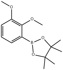 1,3,2-Dioxaborolane,2-(2,3-dimethoxyphenyl)-4,4,5,5-tetramethyl- Struktur