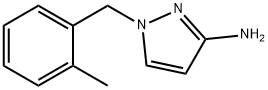 1-[(2-methylphenyl)methyl]-1H-pyrazol-3-amine Struktur