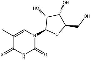 5-Methyl-4-thiouridine, 49555-43-3, 结构式