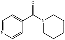 piperidin-1-yl(pyridin-4-yl)methanone Struktur