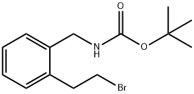 tert-Butyl 2-(2-bromoethyl)benzylcarbamate,496917-86-3,结构式