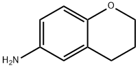 3,4-二氢-2H-1-苯并吡喃-6-胺, 50386-54-4, 结构式