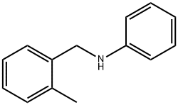 N-(2-メチルベンジル)アニリン 化学構造式