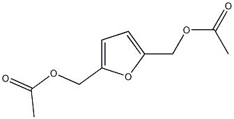 ACETIC ACID 5-ACETOXYMETHYL-FURAN-2-YLMETHYL ESTER 结构式